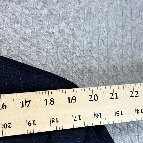 Hugo boss Hield made in‎ England Men (42) three button, navy pinstripe blazer